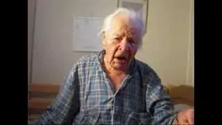 Almost 105 year old male singer Vilho Kekkonen sings (Old German hymn in Finnish)
