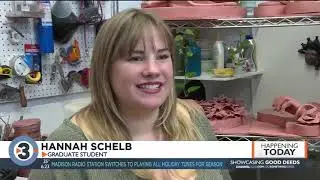 Graduate art students showcase work at Open Studio Day