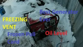 Running A Generator in Extreme Cold