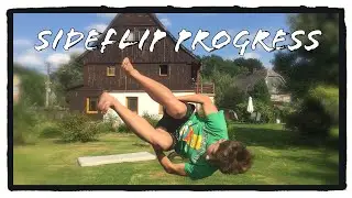 Sideflip progress in 2 days! 💪 |Jaki Parkour