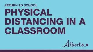 Return to school: Physical distancing in a classroom