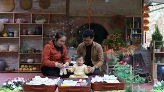 Real Life: Ly Tu Tien, Jack & Baby Anna Going Home for Tet | Heartwarming Family Journey