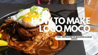 How to make Loco Moco (Feat. TK Bulgogi & Galbi Sauce)