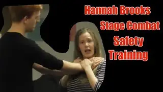 Hannah Brooks Stage Combat Safety Training