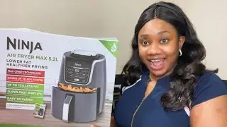 TESTING THE NINJA AIRFRYER MAX 5.2L/ NINJA AIRFRYER UNBOXING, REVIEW &FULL DEMO / ARGOS