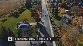 Changing lanes to turn left &ndash; Durham Cycling Safety