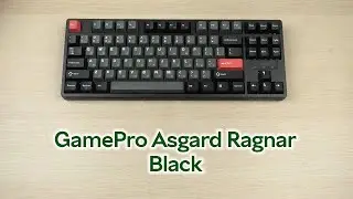 Розпаковка GamePro Asgard Ragnar Keychron Super Red Switch Wireless/Bluetooth/USB Black (MK285BK)
