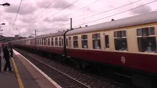 4464 Bittern passes Grantham on the Ebor Streak special to York