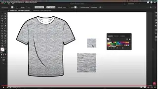 How to Draw a Tee Shirt Flat on Adobe Illustrator