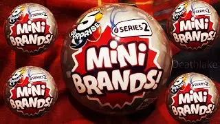 ASMR Mini brands UK mystery Unboxing : Miniature food : no speaking