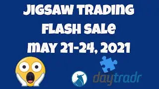 Jigsaw Trading Flash Sale - $100 Off Jigsaw Daytradr & Other Products