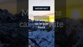 Undiscovered truths of nature.  Did you know this? #facts #nature #funny #jokes
