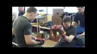 Nick Boxing with Boyd 