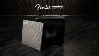 Fender Rumble 40 Bass Combo sound demo | Gear4music