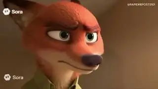 Zootopia AI: The Abortion Comic I Will Survive (Sora 2 Movie) #sora2 #movie   #fypシ #disney #pixar