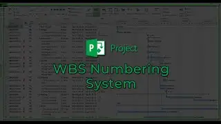 WBS Numbering System - Microsoft Project Professional Tutorial