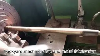 how to repair boat propeller shaft(align and fabricate plastic bushing )