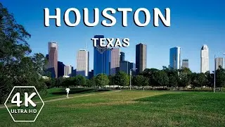 Houston City In Texas | Houston Drone Footage | 4K UHD
