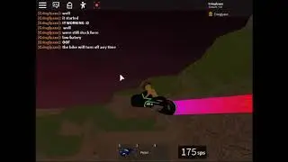 stuck on land (PART FALL) the tron bikes fall