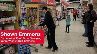 60-Second Shopping Spree at the Rosetown Food Store | 2024 Thanksgiving Food Drive