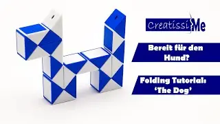 CreatissiMe Magic Snake Anleitung 'Der Hund' | Tutorail 'The Dog' (24 Blocks)