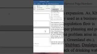 How to remove page number from first/cover page #customize page number