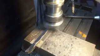 making flate face on milling machine with DIY fly cutter