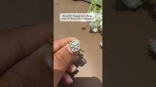 You Love This Round Bezel Set Solitaire Ring | Lab Grown Diamond Bezel Set Wedding Ring #dvikjewels