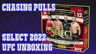 I finally got a 2022 Panini Select UFC Hobby Box