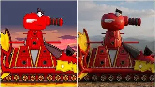 Evolution of hybrids KV-44  | Cartoons about tanks