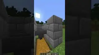 Minecraftta taş tuğla &uuml;retmek! #minecraft
