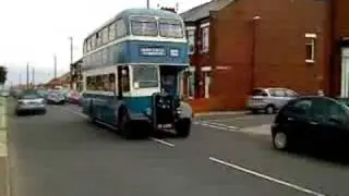 Vintage Bus Rally Seaburn, Vintage bus ride passing-2008