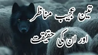 Teen Ajeeb Manazir | Or unki haqeeqat | Sabaq amoz story | Islamic moral story | #story 