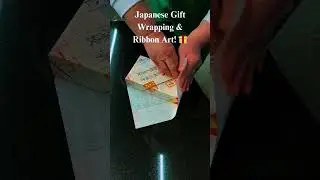JAPANESE Gift Wrapping & Ribbon Art! 🎁✨ #Shorts #japan #facts #giftwrapping  #travel#video