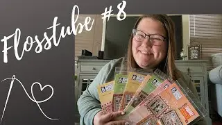 Flosstube #8 - Spooky Season Continues + Square Dance Project Reveal (Millennial Stitchers)