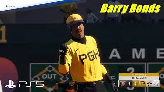 In Honor of Barry Bonds Pirates Hall of Fame! - MLB The Show 24 Gameplay PIT Vs BAL (PS5) 4K