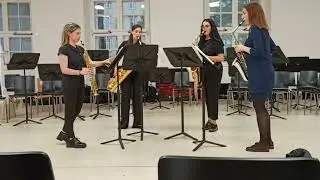 🇦🇹 mdw, saxophone quartet, Vienna Саксофон-квартет