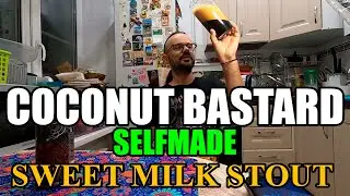 ПИВО COCONUT BASTARD от SELFMADE. SWEET MILK STOUT #пиво #beer #обзор #review