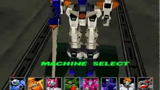 #622 Virtual On (ARC) Bosses (1/2): Z-Gradt gameplay.