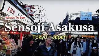 Suasana Tahun Baru 2025 di Asakusa, Tokyo