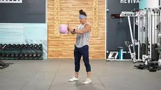 Alternating Single Arm Russian Kettlebell Swings