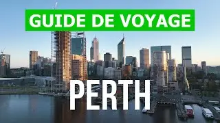 Ville de Perth en 4k. Australie, Perth à visiter
