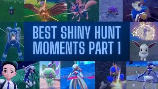 Pokemon Scarlet and Violet - Best Shiny Hunt Moments 2023 (Part 1)