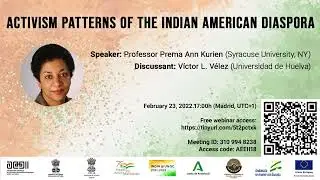 Activism Patterns of the Indian American Diaspora (Q&A session only)