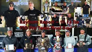 Rayburn Report - 19.13 lbs on Day 2 of TTO Pro Team