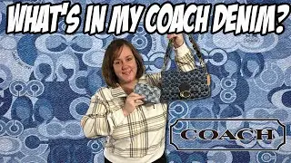 NEW DENIM WALLET | What Fits Coach Denim Soft Tabby | AKBBags