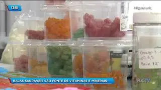 Balas saudáveis contém nutrientes que fazem bem à saúde