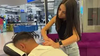 Strong Chair Massage to Release Tension