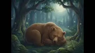 Sleepy Bear 🌙 Bedtime Story Followed by 40 minutes of Calm Sleep Music for Toddlers
