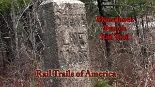 Rail Trails of America - Monadnock Branch Trail - Jaffrey to Rindge, NH